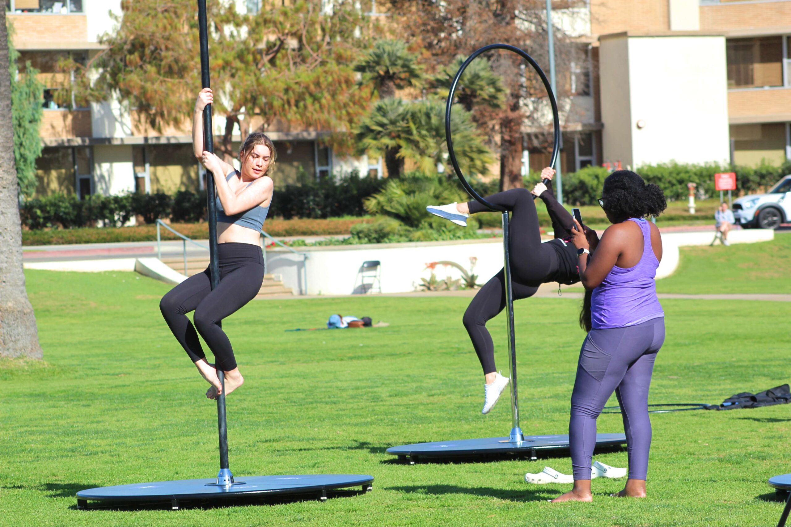 Build confidence with Indulge Fitness' classes in aerial acrobatics and pole  dancing